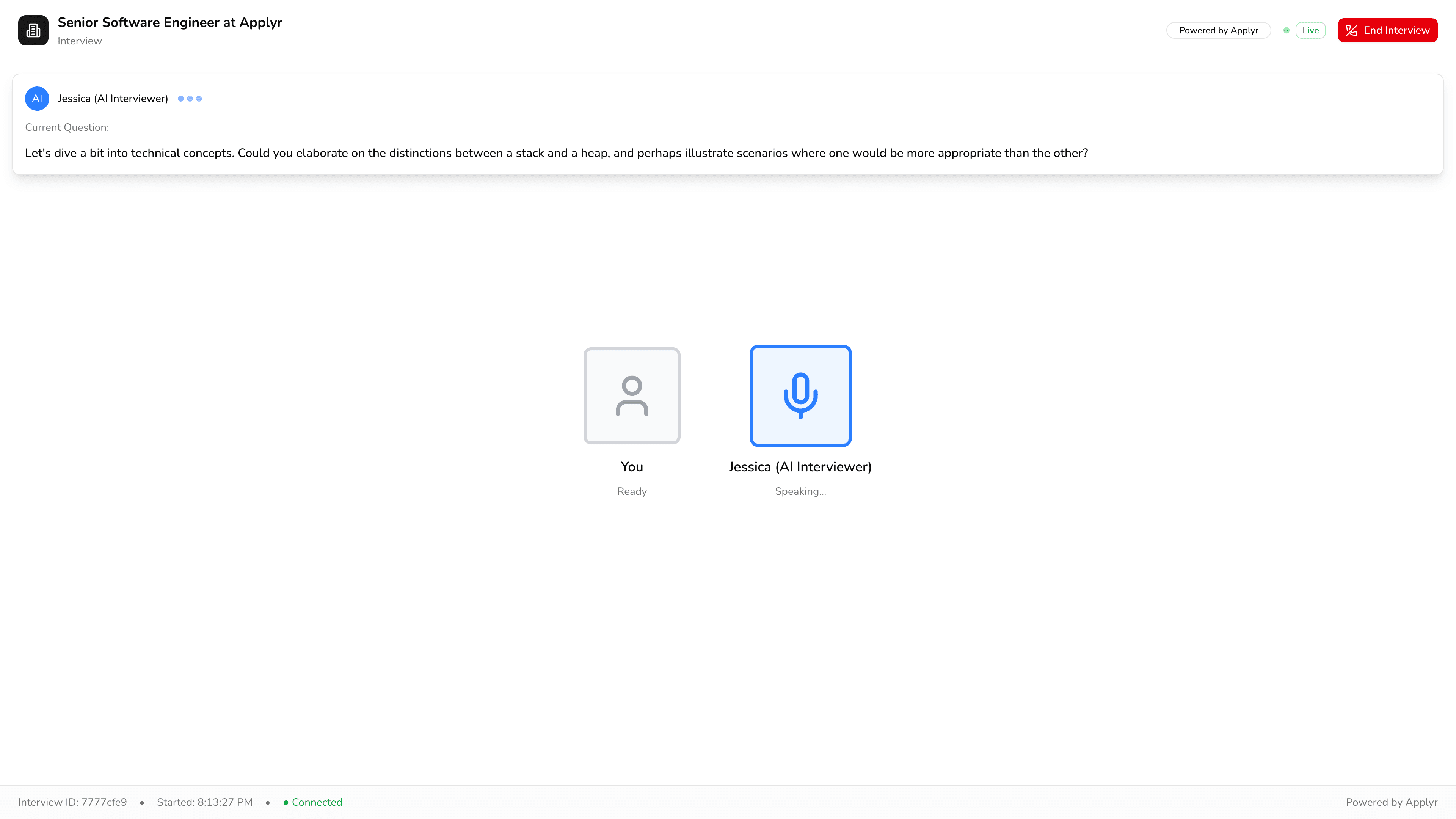 Conduct In-Depth AI Interviews